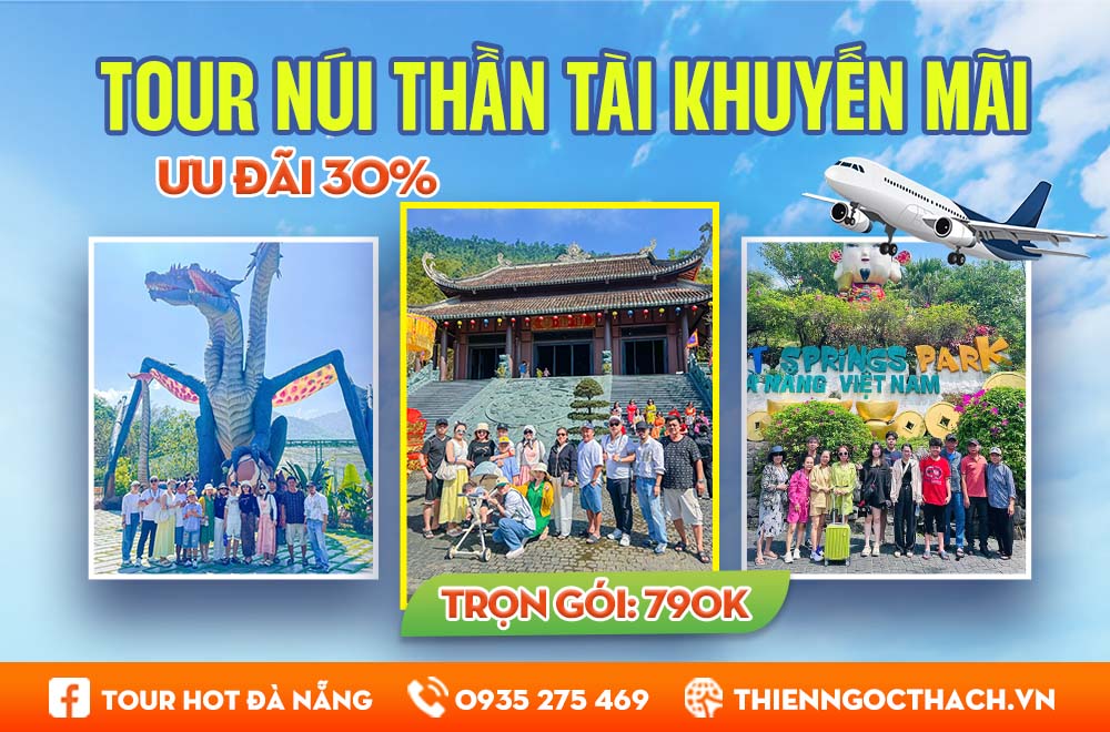 Tour Núi Thần Tài 1 ngày từ Đà Nẵng