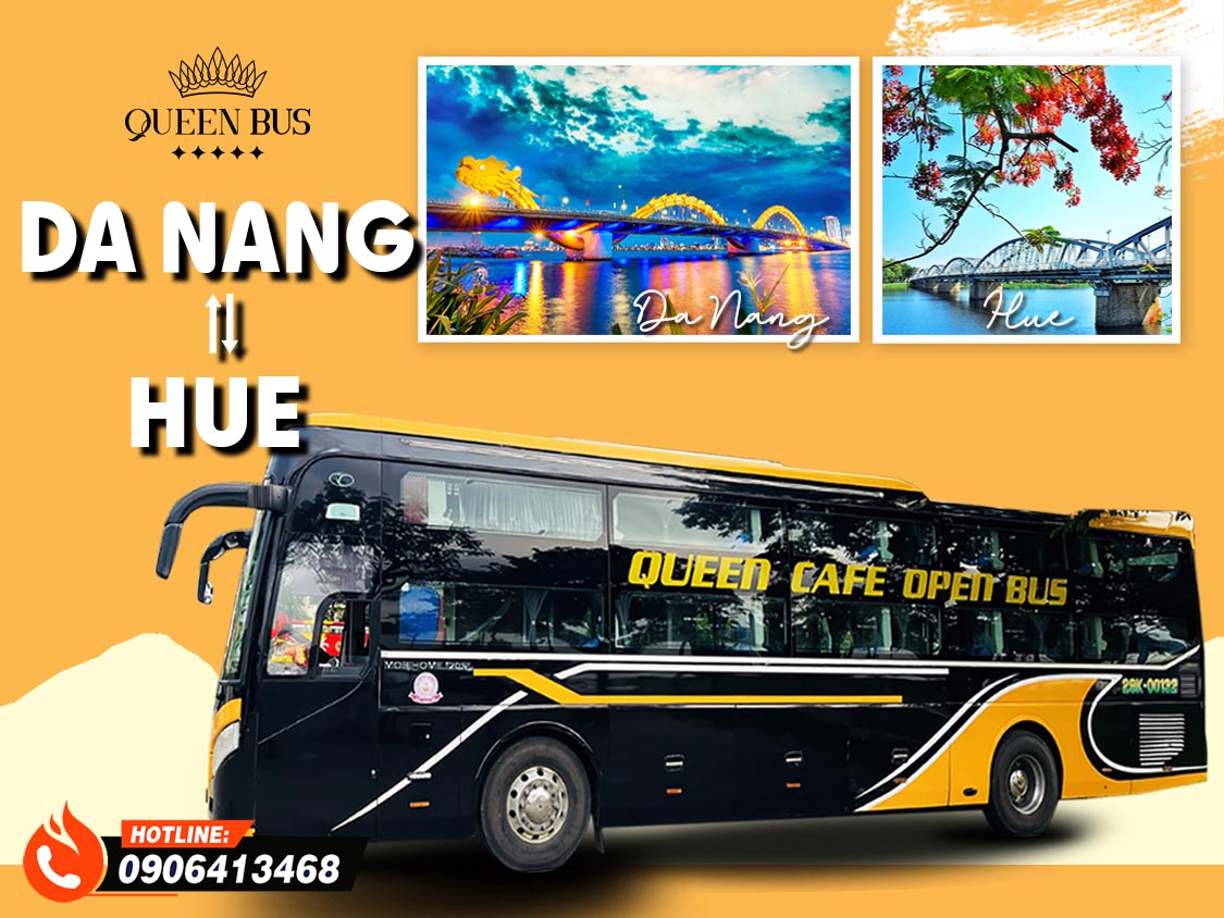Đặt Vé Xe Limousine Đà Nẵng Huế – Queen Cafe Bus [2025]